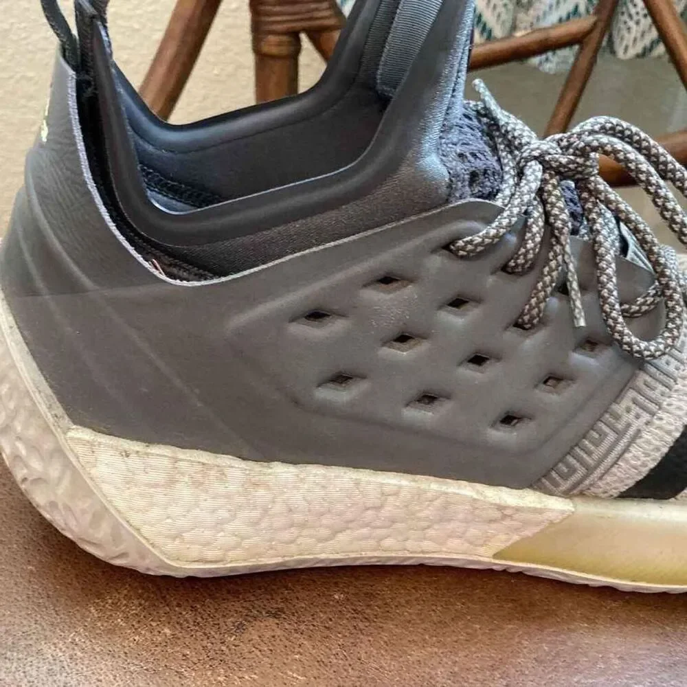 Adidas Harden Concrete Gray  Vol. 2 - Color Gray Shoes -  Size Men's 8